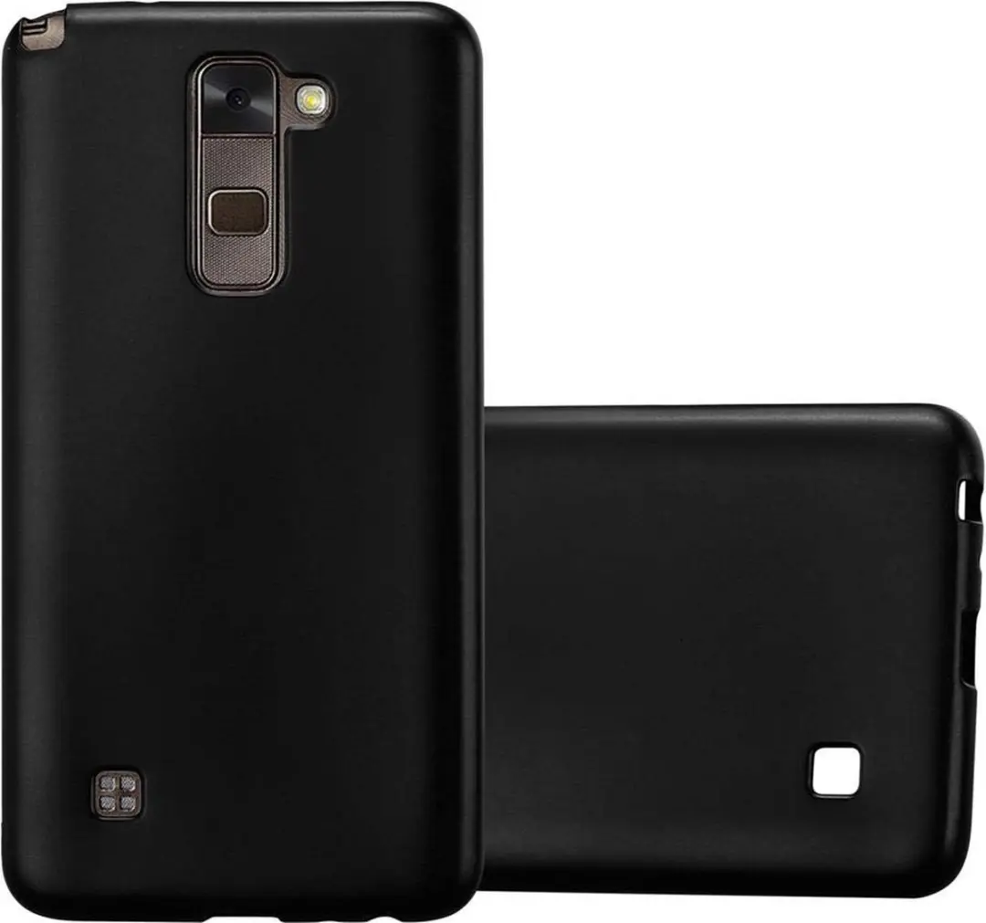 Cadorabo Hoesje geschikt voor LG STYLUS 2 in METALLIC ZWART