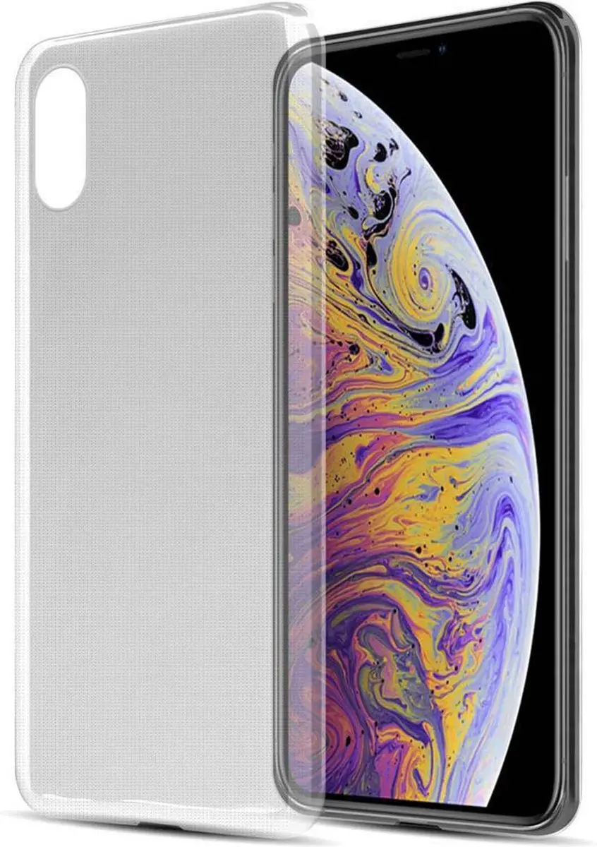 Cadorabo Hoesje geschikt voor Apple iPhone XS MAX in VOLLEDIG TRANSPARANT