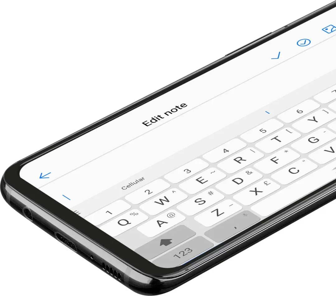 Cellularline Capsule Screenprotector Galaxy A40 - afbeelding 2 van 2
