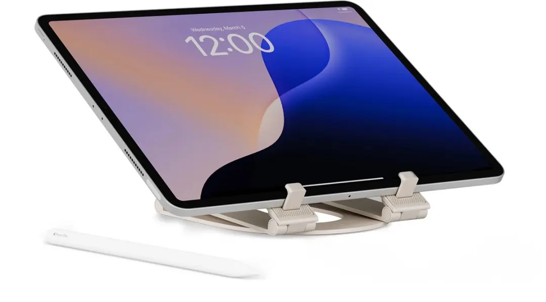 Twelve South Curve Mini TS-2564 iPad-standaard - Beige - afbeelding 3 van 6