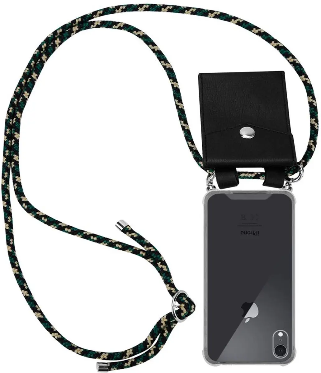 Cadorabo Hoesje geschikt voor Apple iPhone XR in CAMOUFLAGE