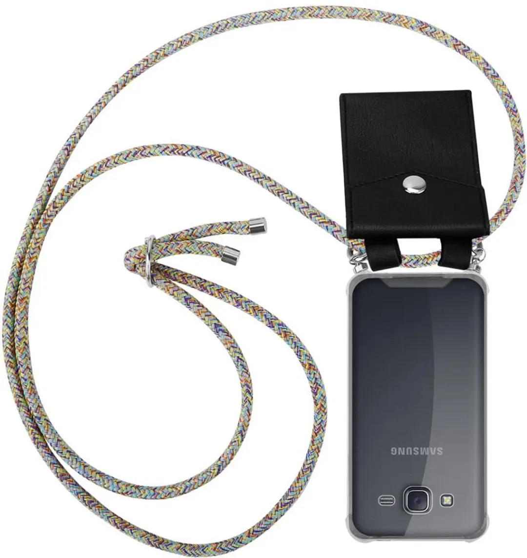 Cadorabo Hoesje geschikt voor Samsung Galaxy J5 2015 in REGENBOOG