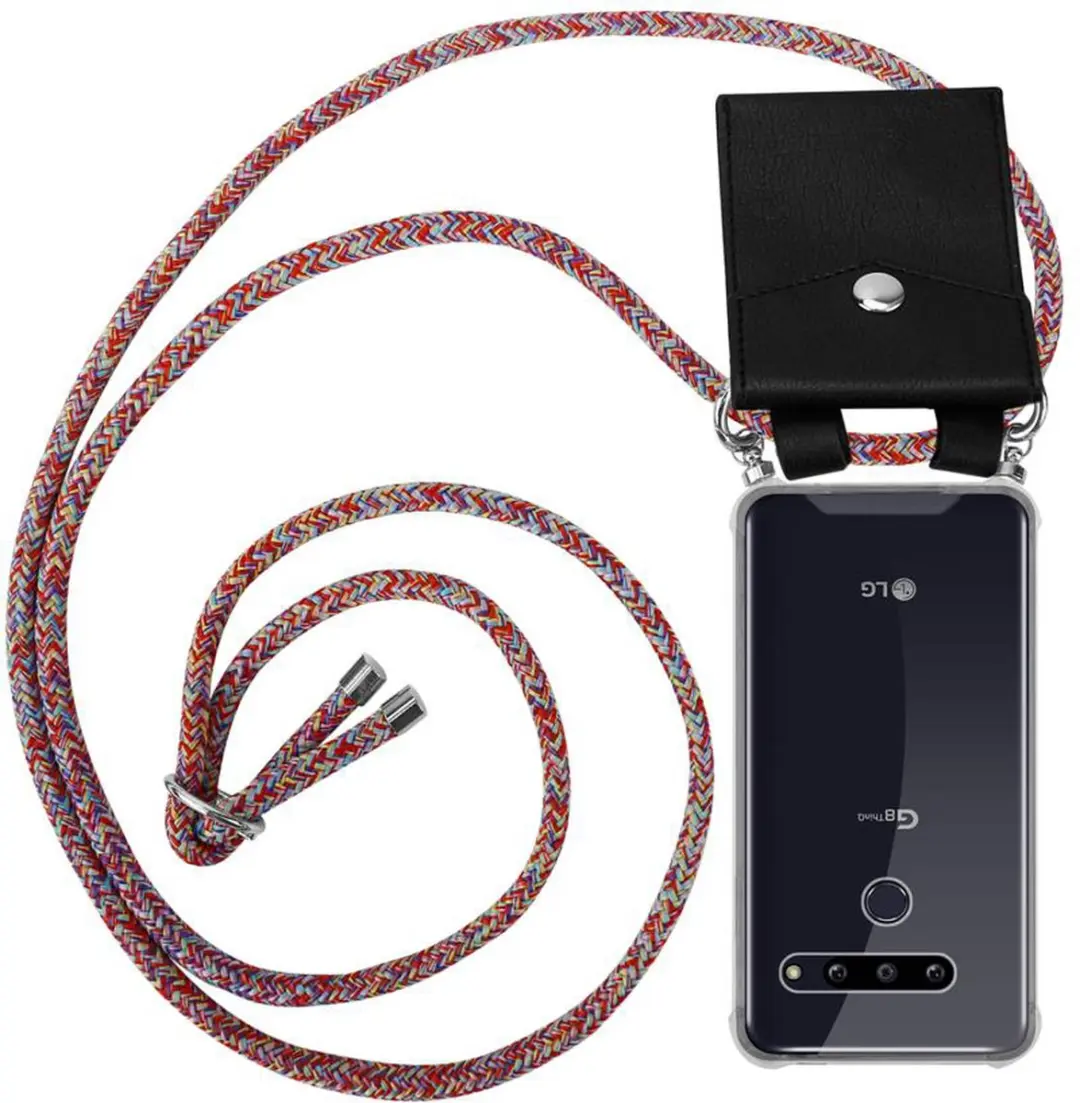 Cadorabo Hoesje geschikt voor LG G8 ThinQ in KLEURRIJKE PAPEGAAI