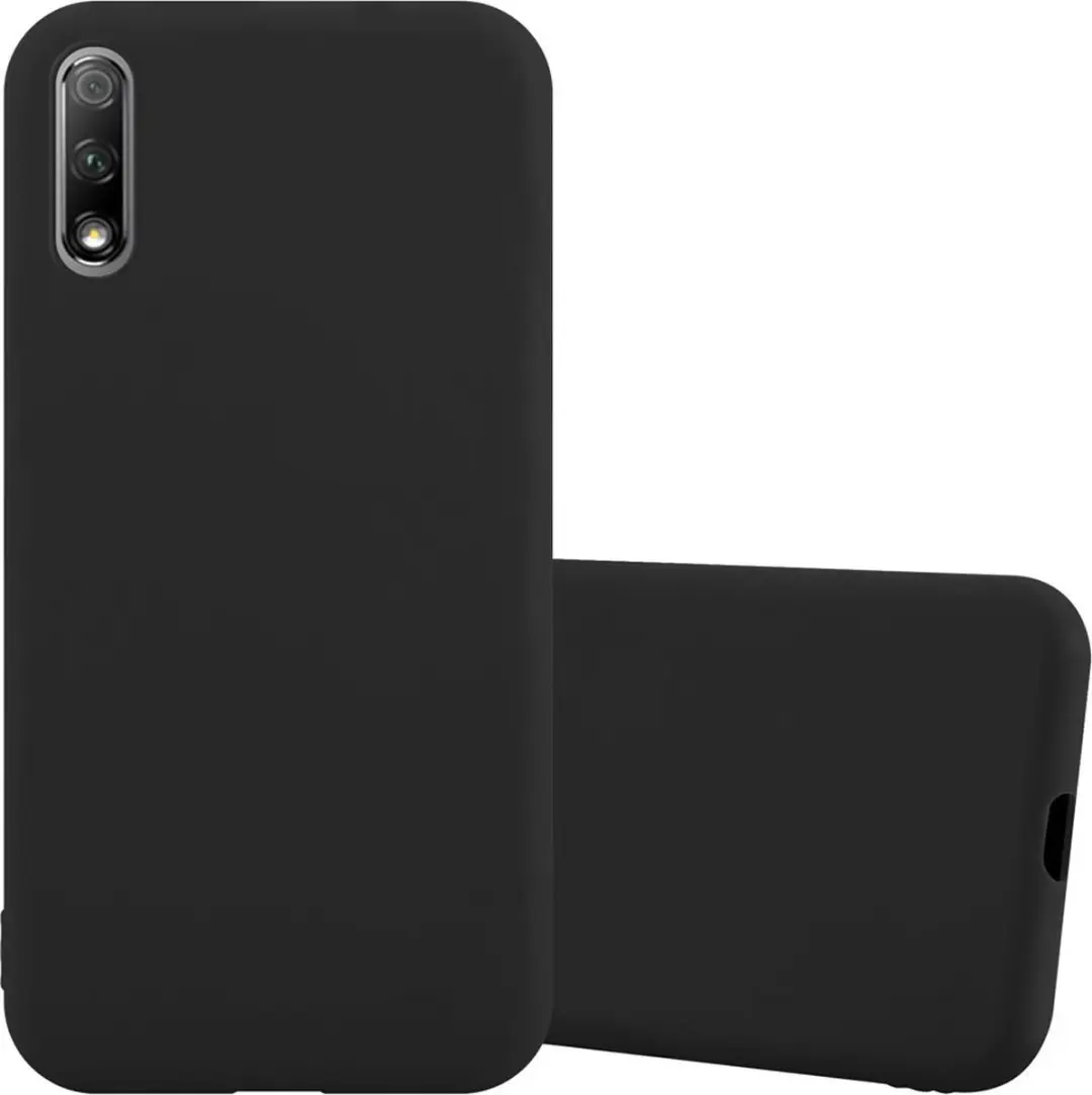 Cadorabo Hoesje geschikt voor Honor 9X in CANDY ZWART