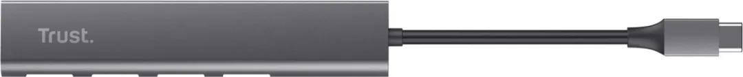 Trust Halyx USB-hub 4 Poorten USB-A 3.2 Gen1 - Donkergrijs