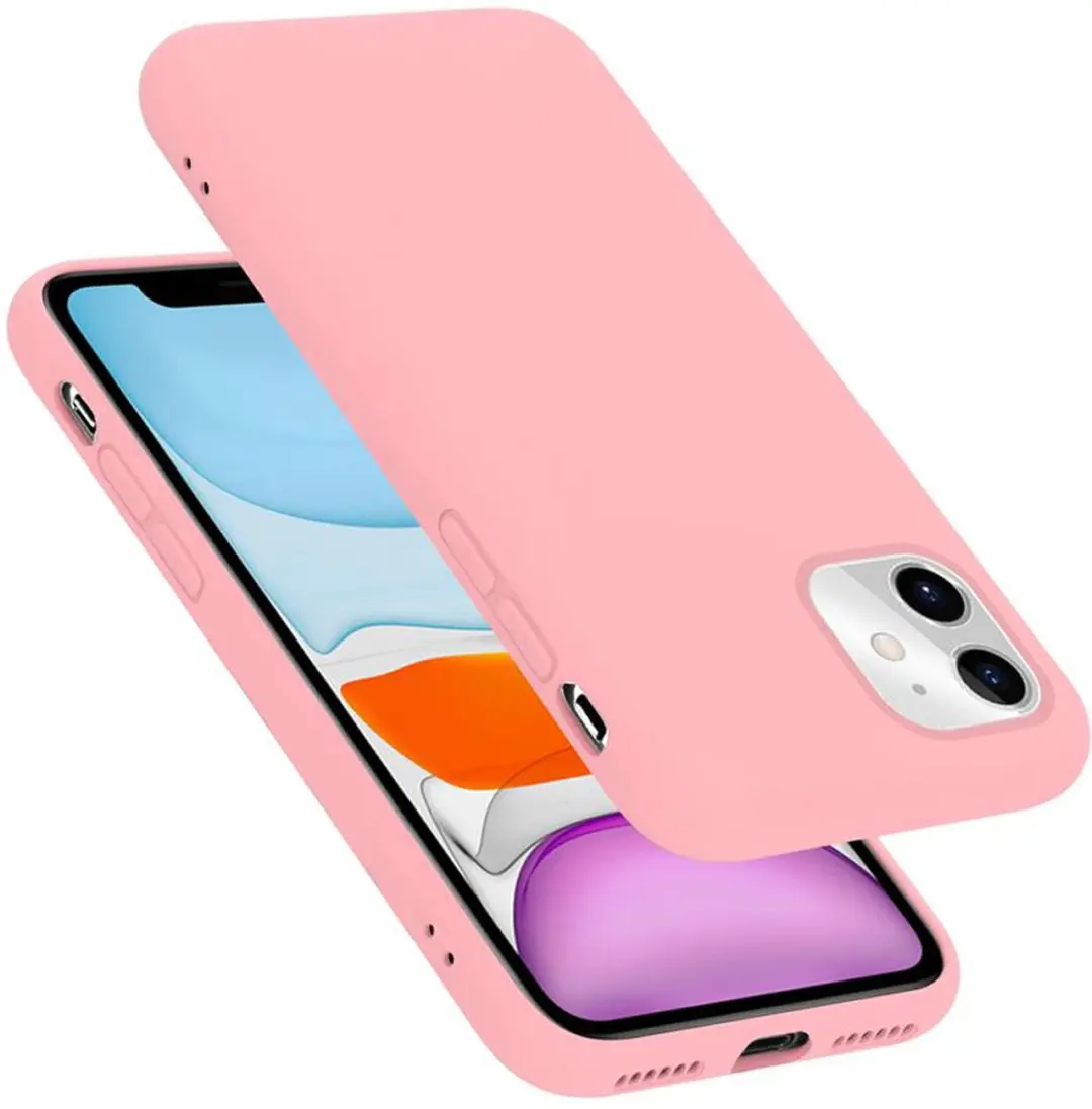 Cadorabo Hoesje geschikt voor Apple iPhone 11 in LIQUID ROZE