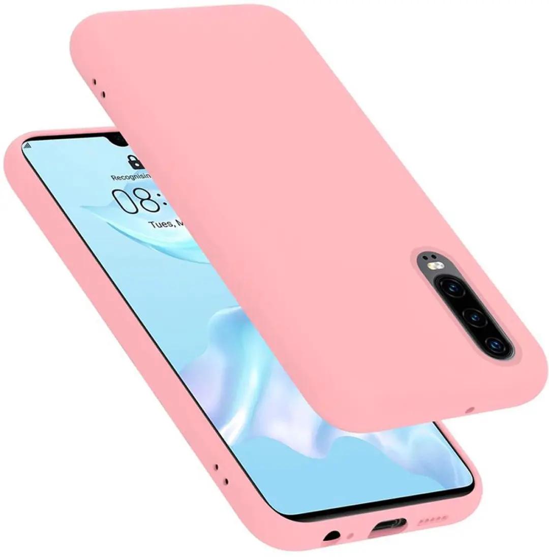 Cadorabo Hoesje geschikt voor Huawei P30 in LIQUID ROZE