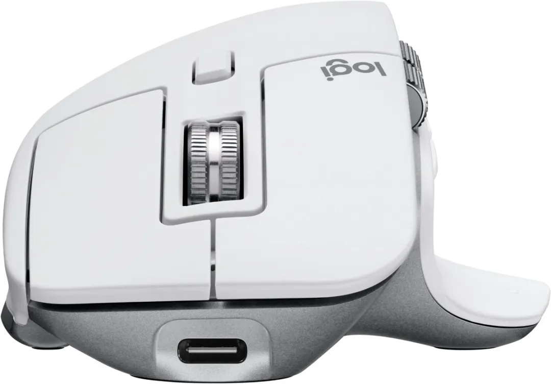 Logitech MX Master 3S 910-006560 Draadloze Muis - Rechtshandig - Pale Gray