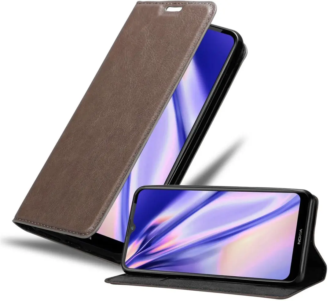Cadorabo Hoesje geschikt voor Nokia 2.4 in KOFFIE BRUIN