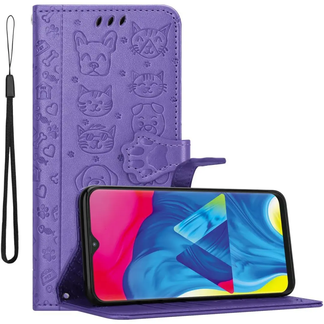 Cadorabo Hoesje geschikt voor Samsung Galaxy A10 / M10 in SHINY PAARS