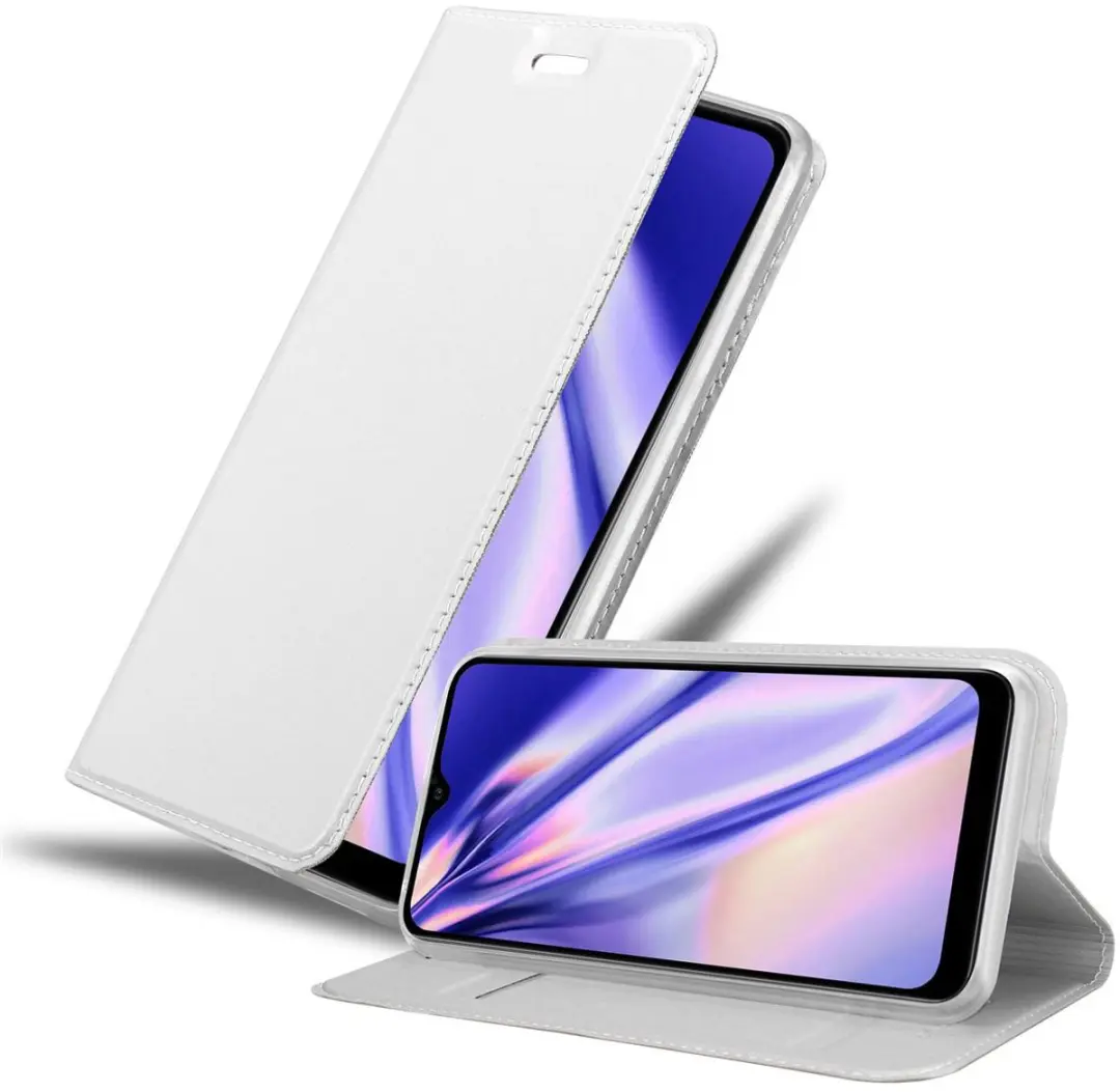 Cadorabo Hoesje geschikt voor Samsung Galaxy A10s / M01s in CLASSY ZILVER