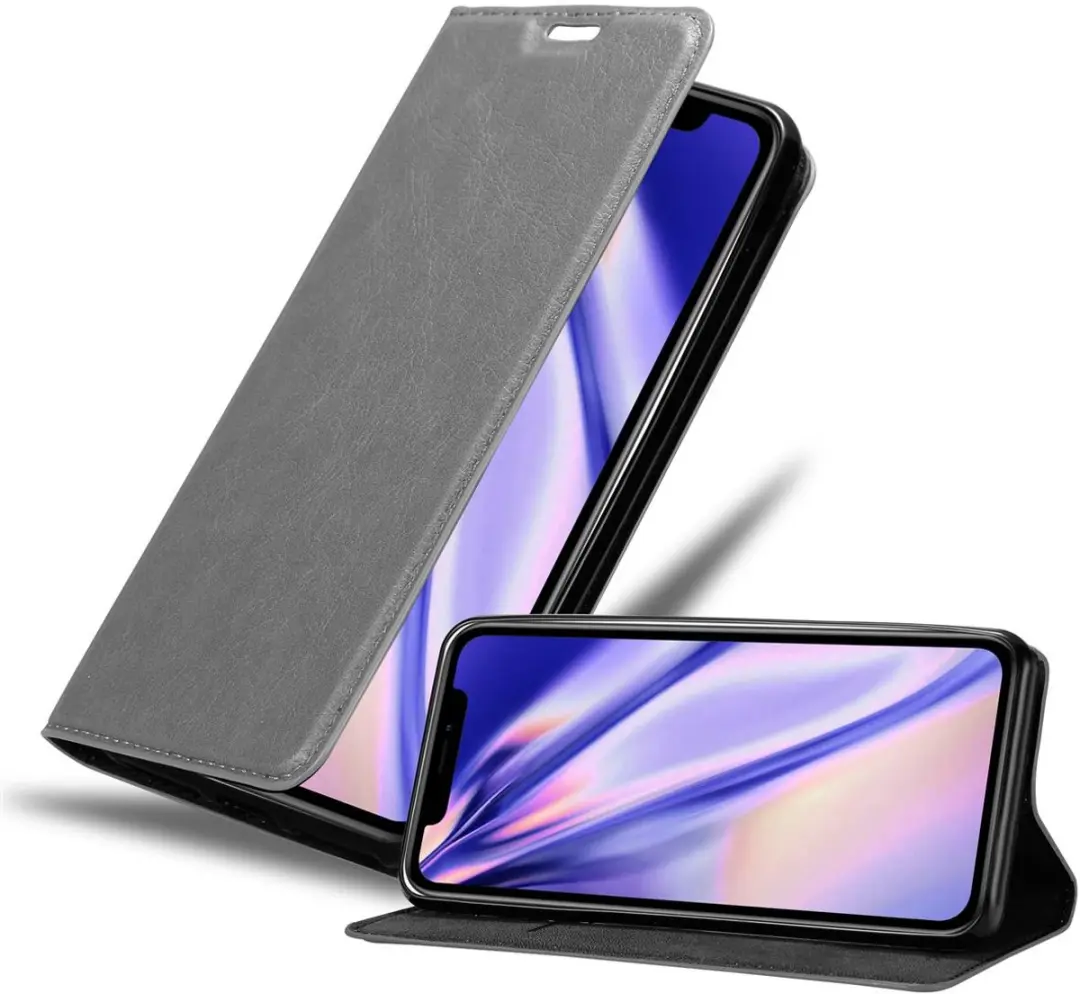 Cadorabo Hoesje geschikt voor Apple iPhone XR in TITANIUM GRIJS
