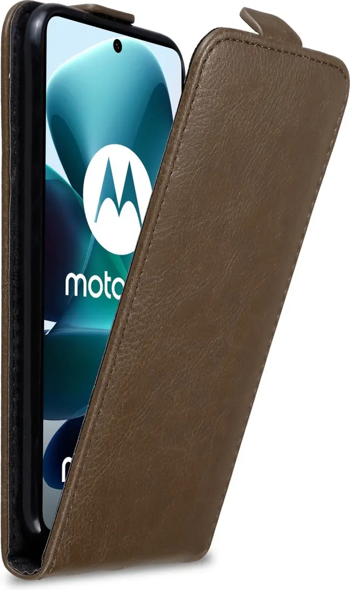 Cadorabo Hoesje geschikt voor Motorola MOTO G200 5G in KOFFIE BRUIN