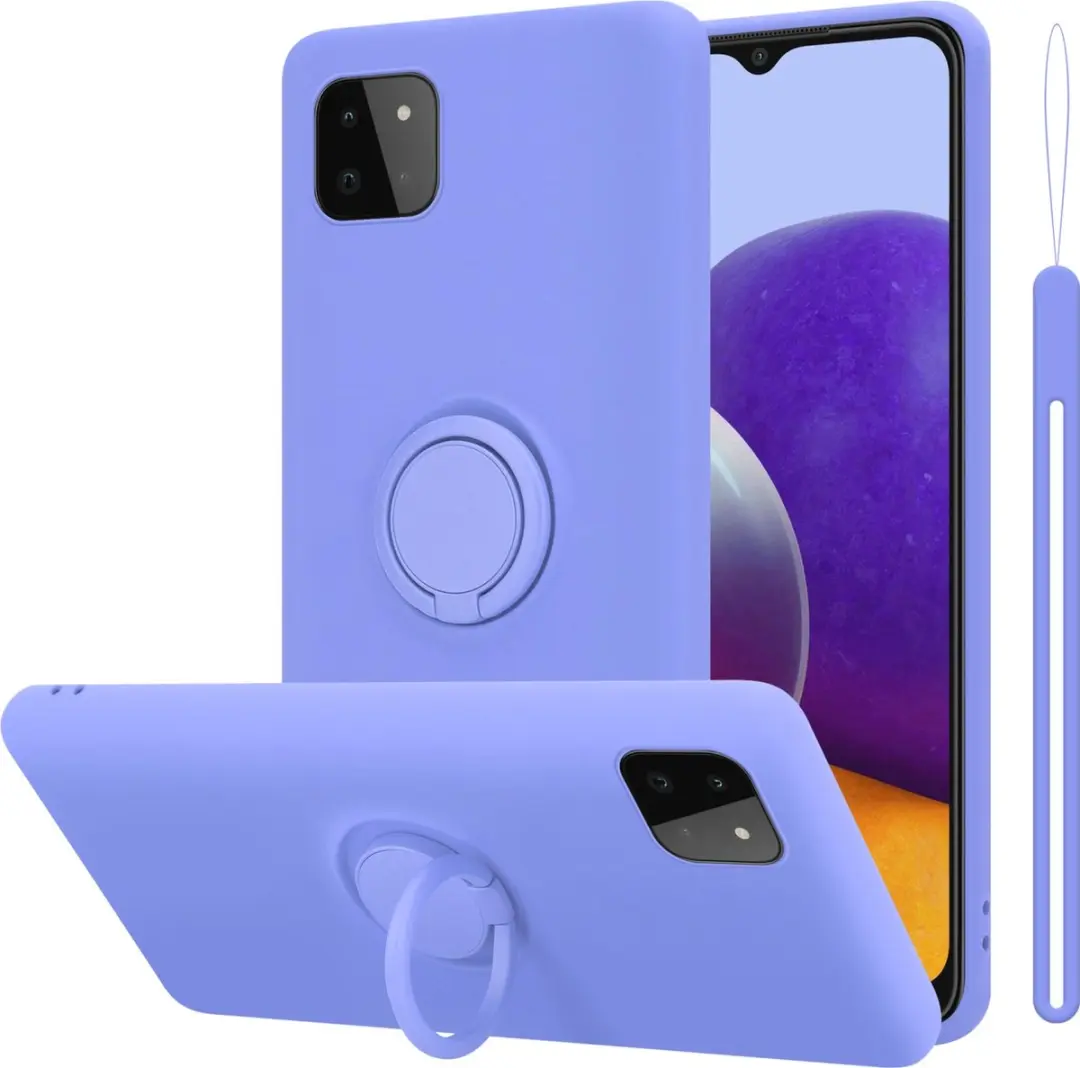 Cadorabo Hoesje geschikt voor Samsung Galaxy A22 5G in LIQUID LICHT PAARS
