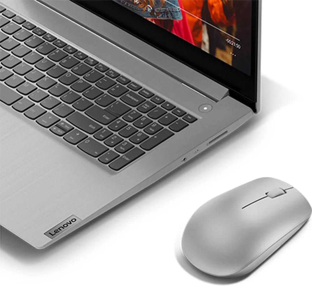 Lenovo 530 Ambidextrous Draadloze Muis 1200 DPI - Grijs/Platina