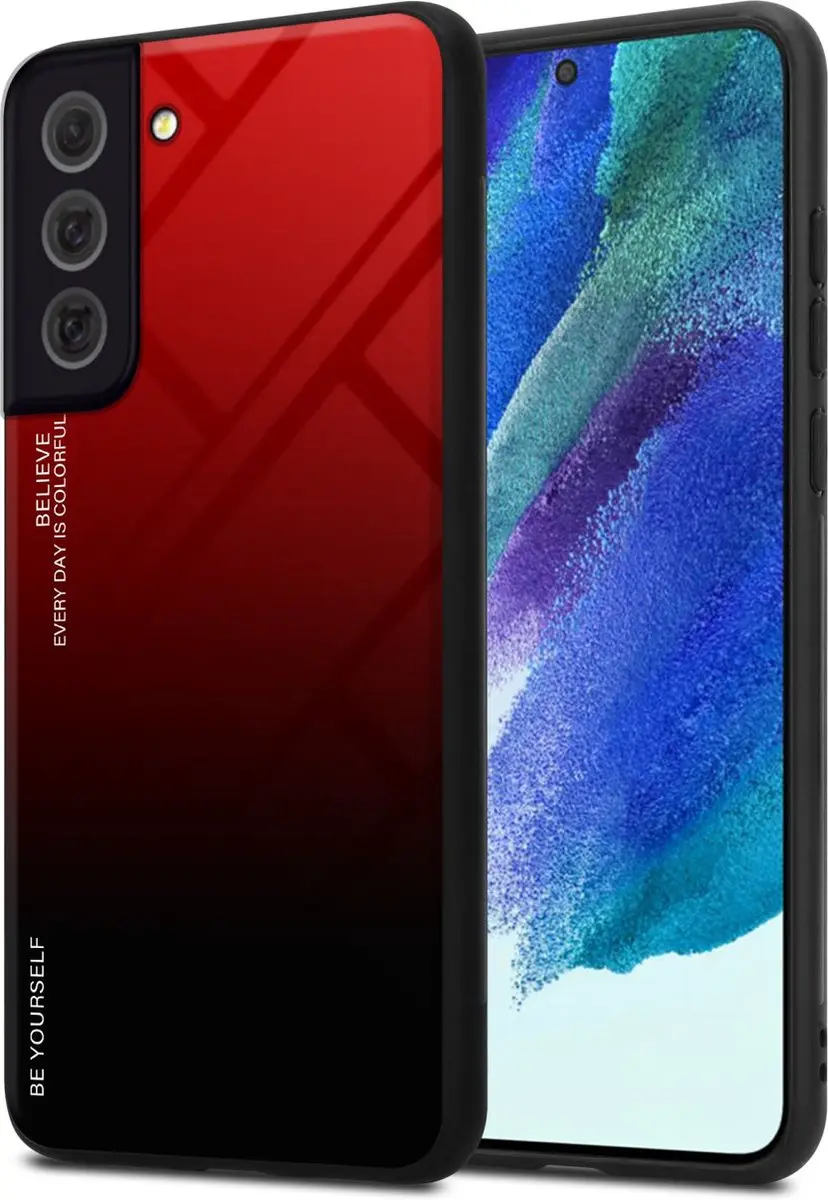 Cadorabo Hoesje geschikt voor Samsung Galaxy S22 in ROOD