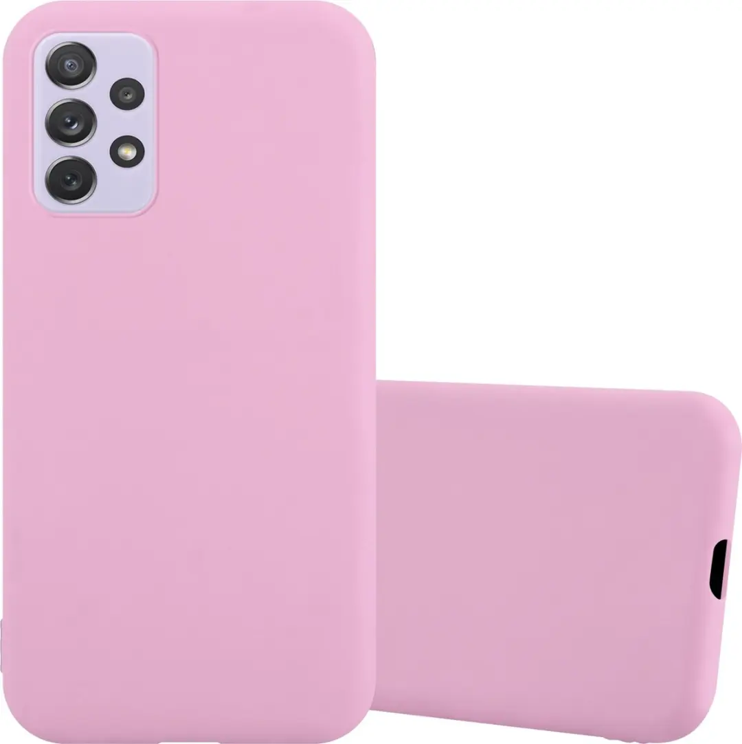 Cadorabo Hoesje geschikt voor Samsung Galaxy A73 5G in CANDY ROZE