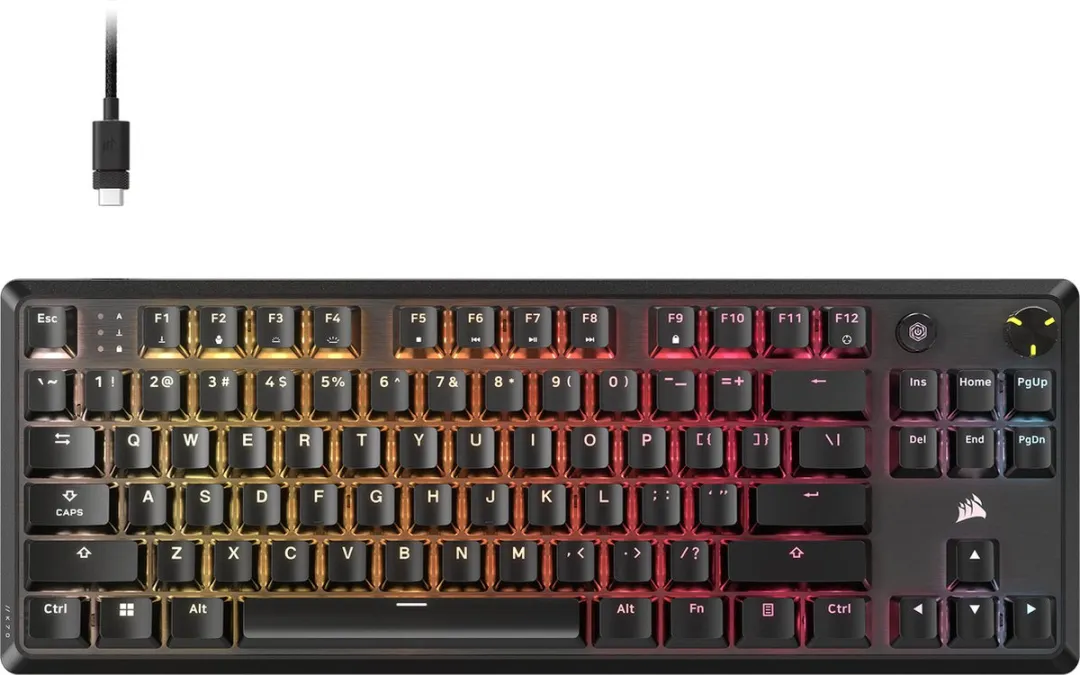 Corsair K70 CORE TKL Gaming Toetsenbord - CH-911911E-NA - Zwart