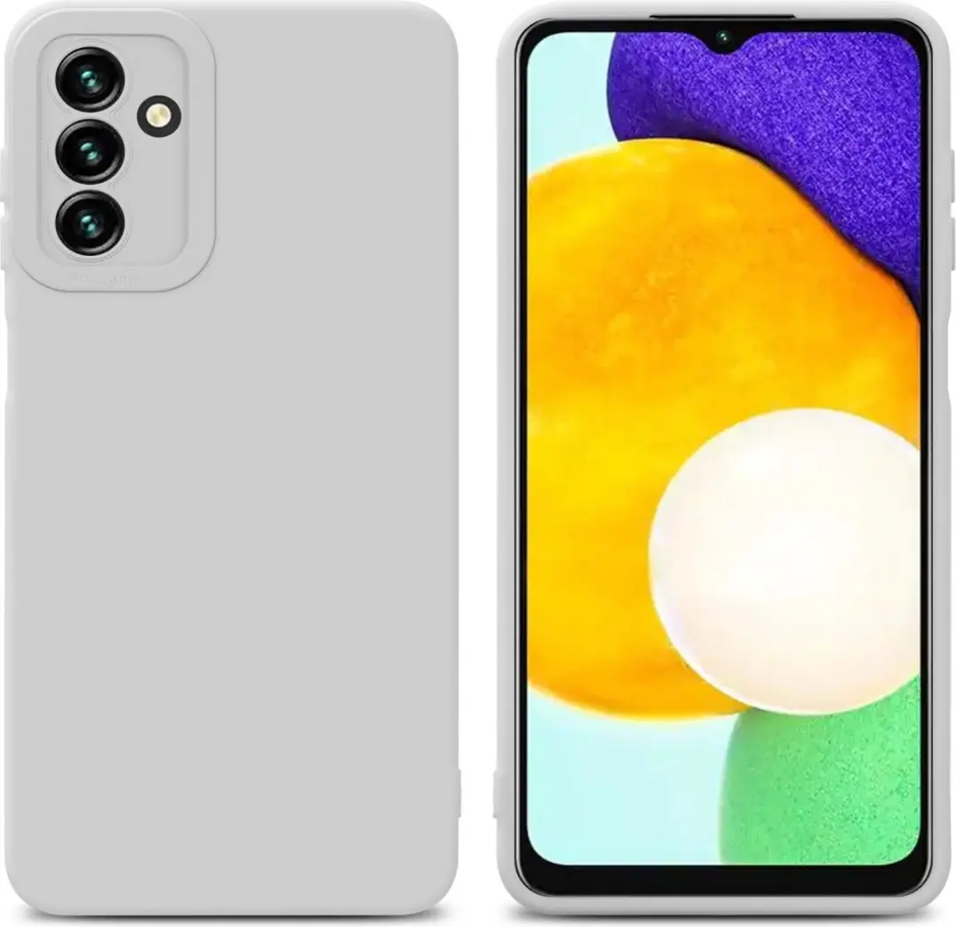 Cadorabo Hoesje geschikt voor Samsung Galaxy A13 5G in FLUID WIT