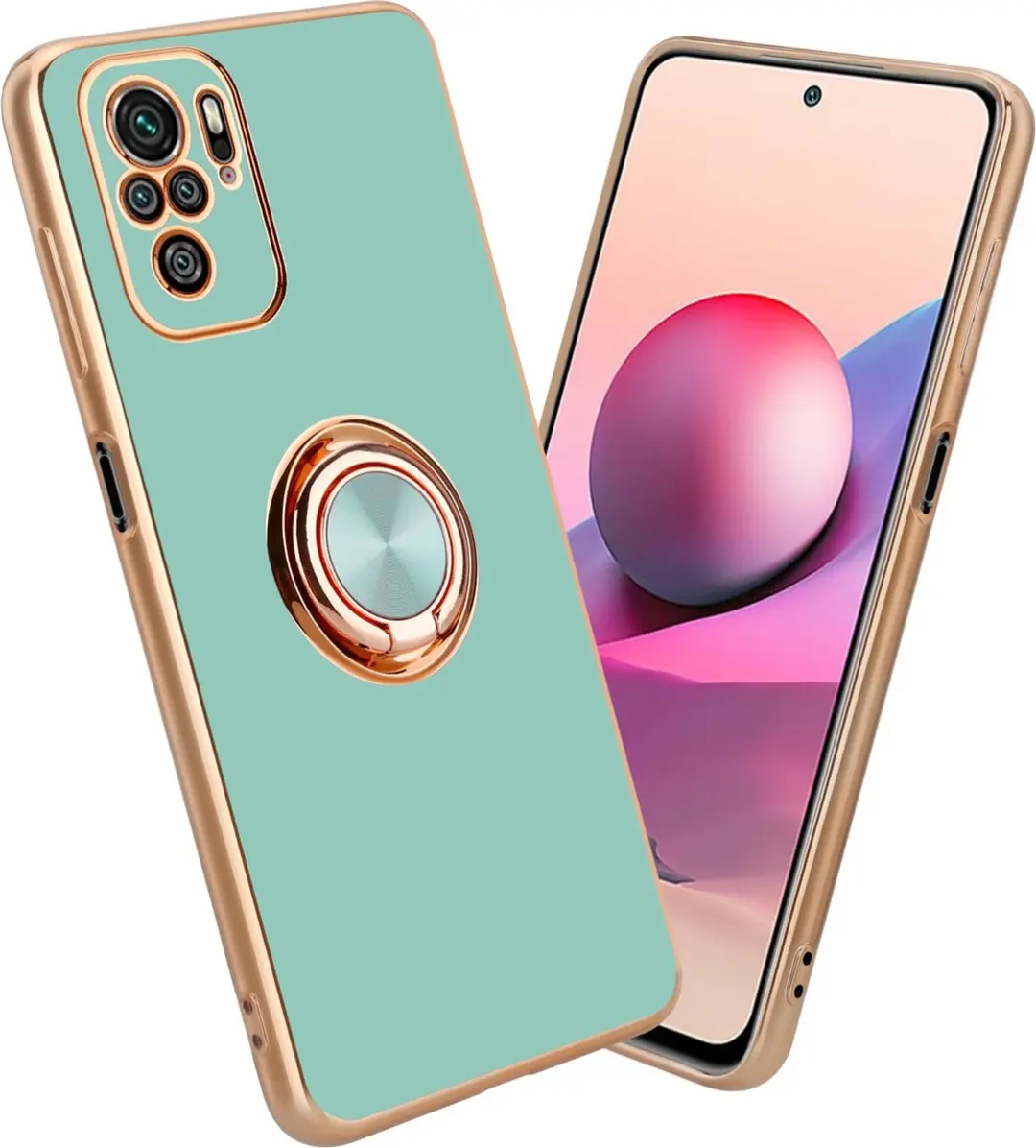 Cadorabo Hoesje geschikt voor Xiaomi RedMi NOTE 10 4G / RedMi NOTE 10S in Glossy