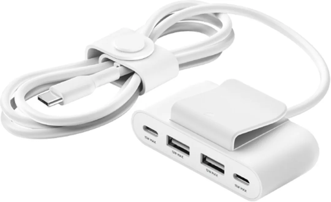 Belkin BUZ001BT2MWHB7 4-poorts USB-splitter - Wit - afbeelding 6 van 6