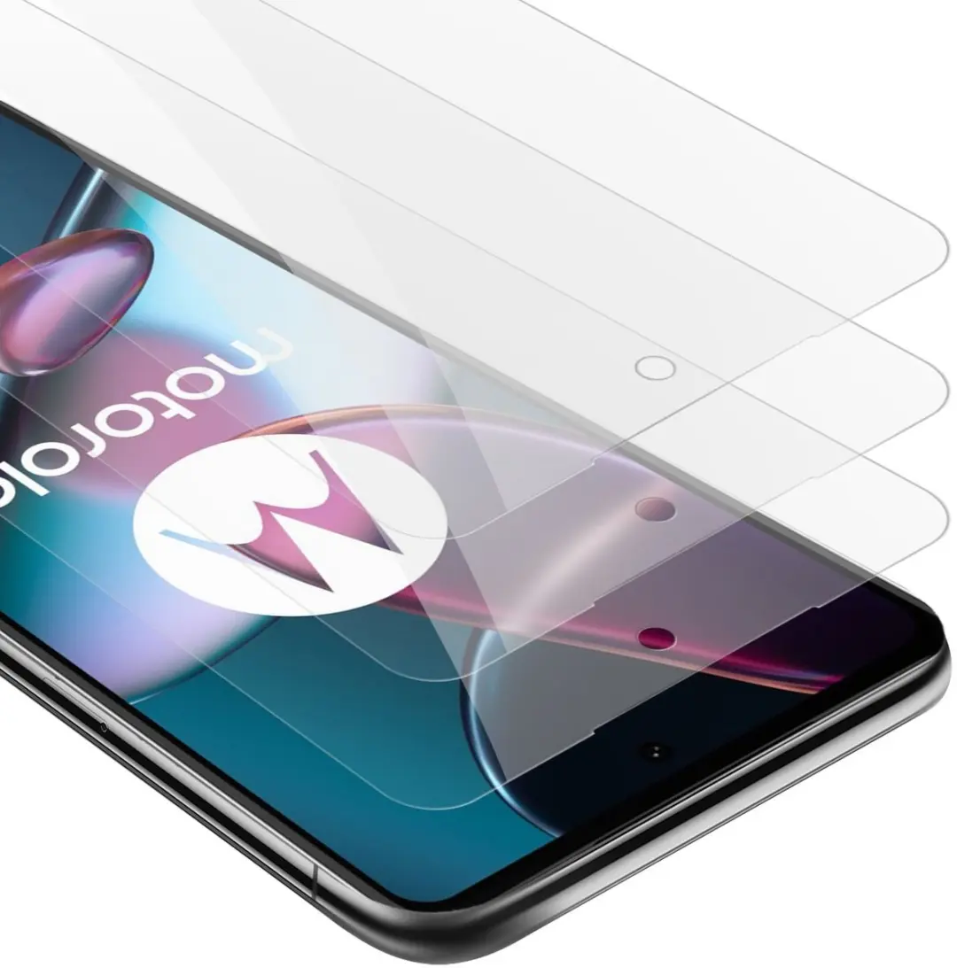 Cadorabo 3x Screenprotector geschikt voor Motorola EDGE 30 PRO / EDGE+