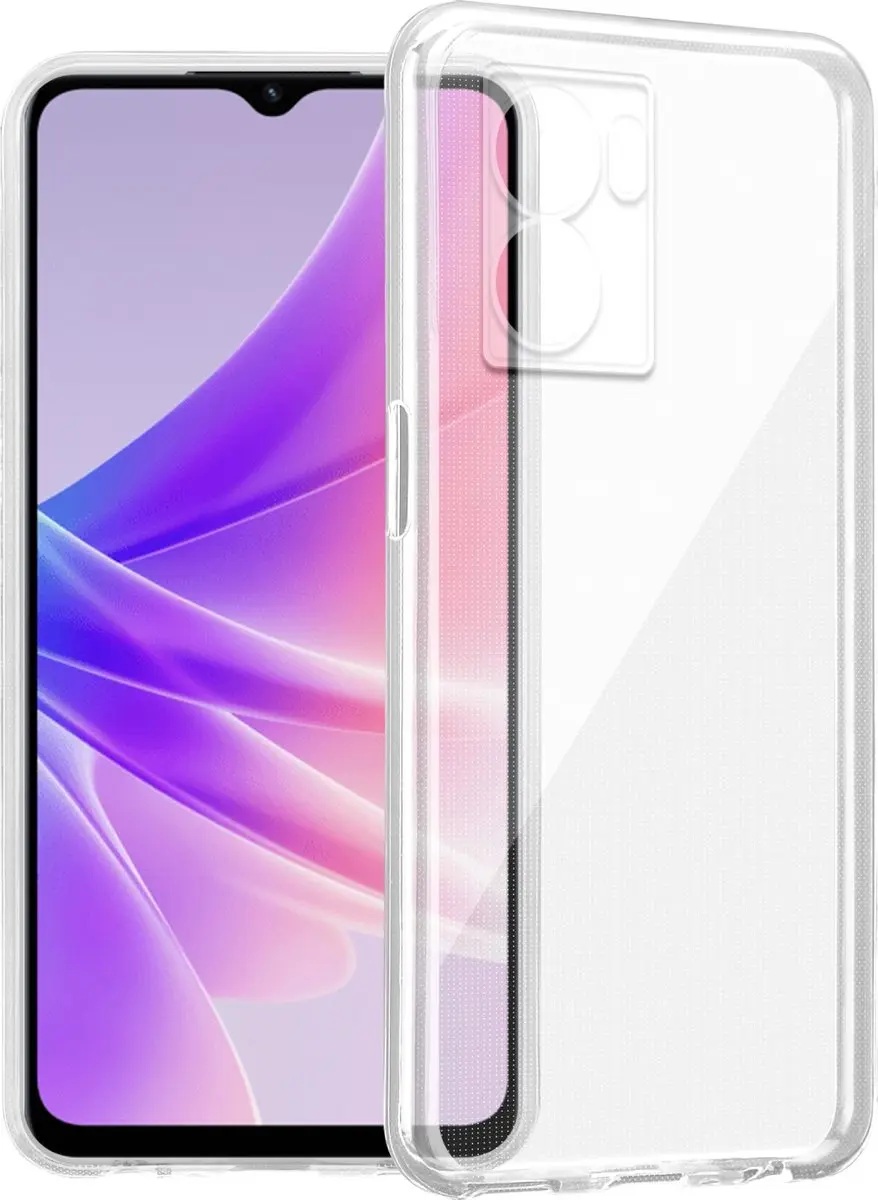 Cadorabo Hoesje geschikt voor Oppo A57 5G / A77 5G / Realme V23 in VOLLEDIG TRAN