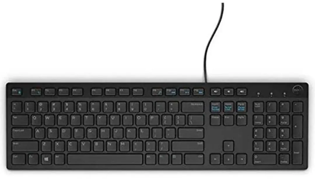 Dell KB216 Multimedia Toetsenbord - Zwart - Spaans QWERTY
