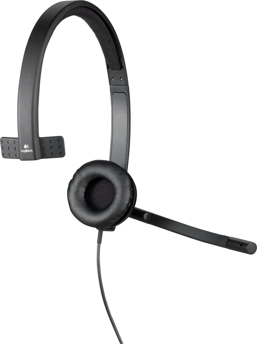 Logitech H570e USB Headset - Zwart