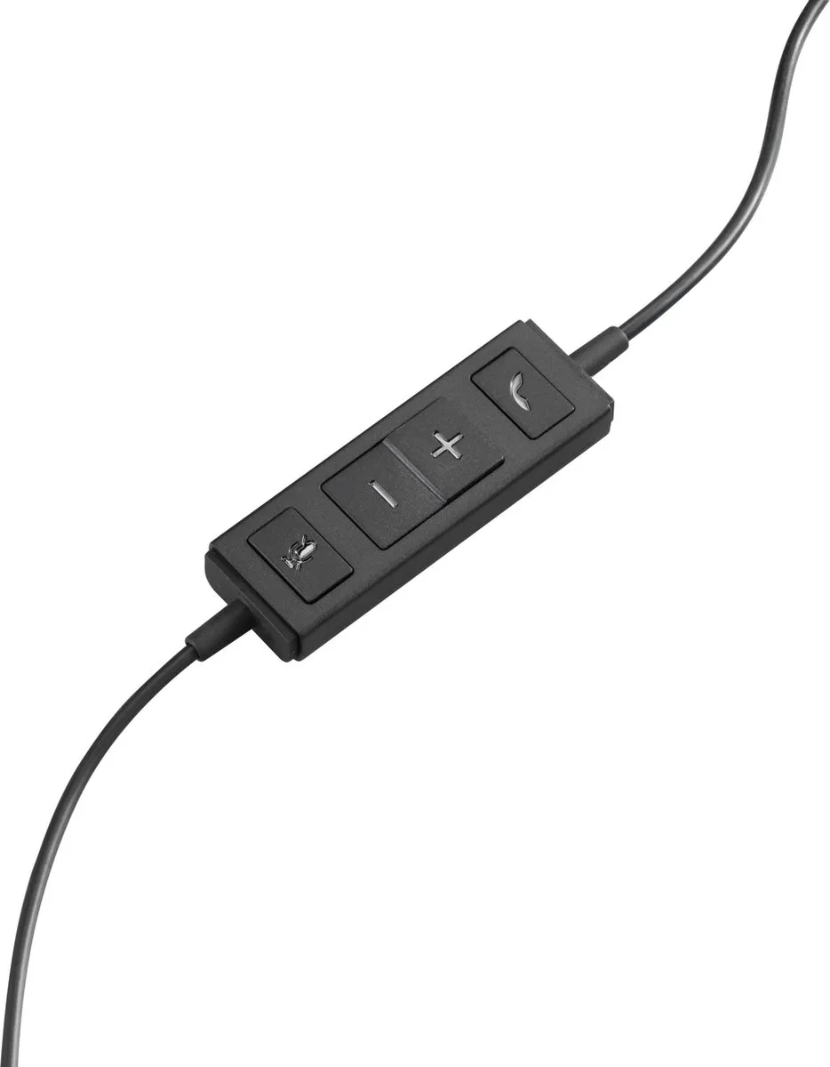 Logitech H570e USB Headset - Zwart