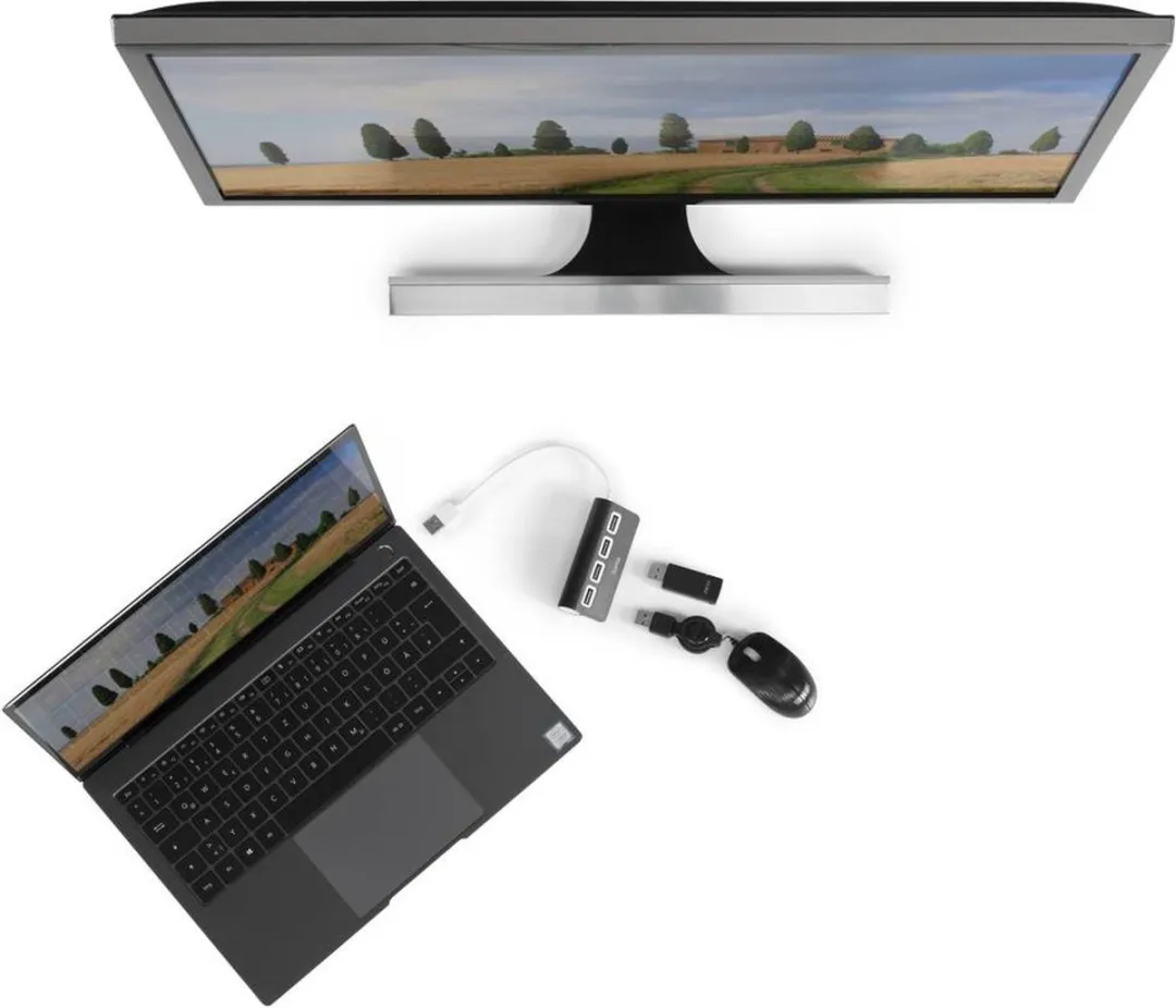 Hama USB Hub 00200119 - 1 Poort - Zwart