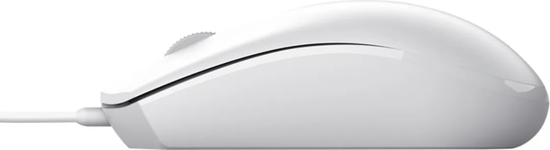 Trust TM-101W Ambidextrous USB Muis - 1200 DPI - Wit