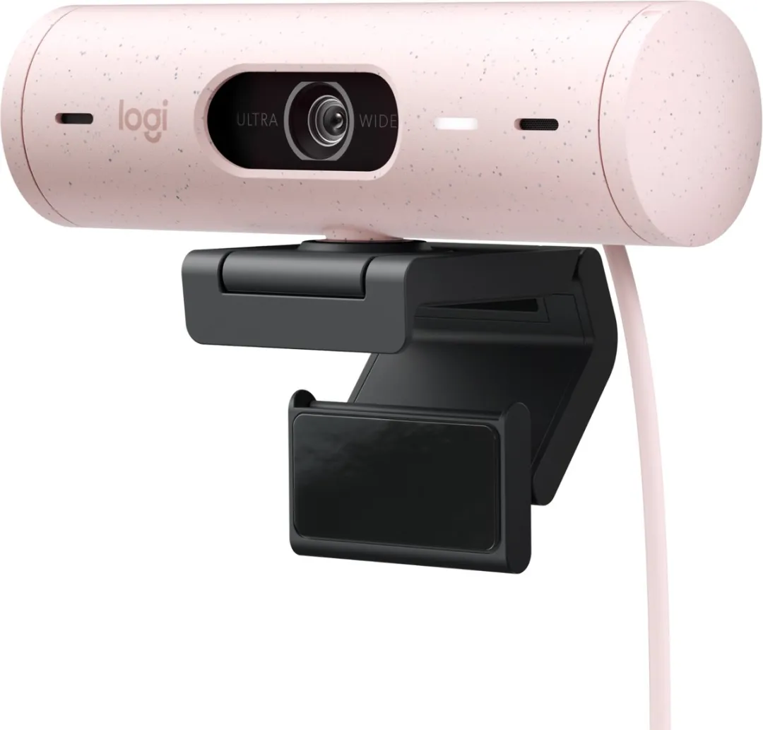 Logitech Brio 500 Webcam - 1080p - Roze