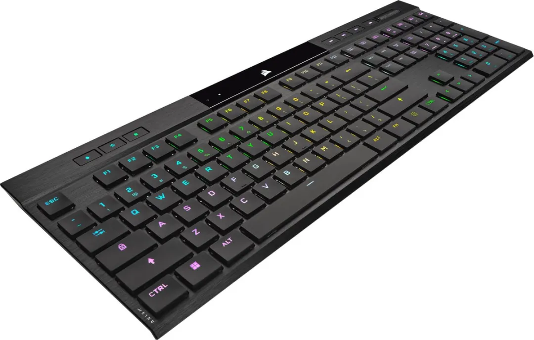 Corsair K100 RGB AIR CH-913A01U-NA Draadloos Gaming Toetsenbord - Zwart