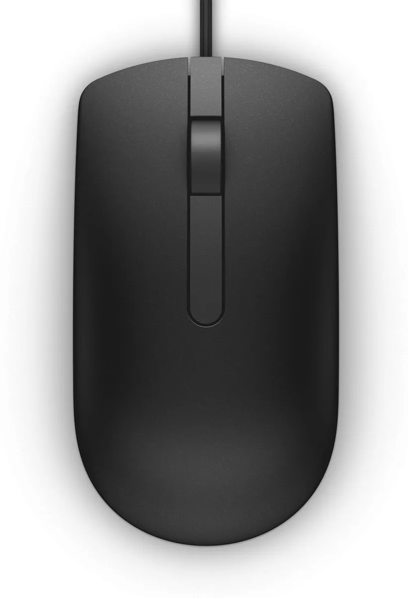 Dell Optical Mouse-MS116 - Black 570-AAIS