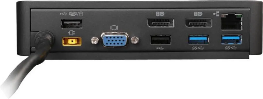 Lenovo 40A40090EU Docking Station - USB 3.0 Zwart