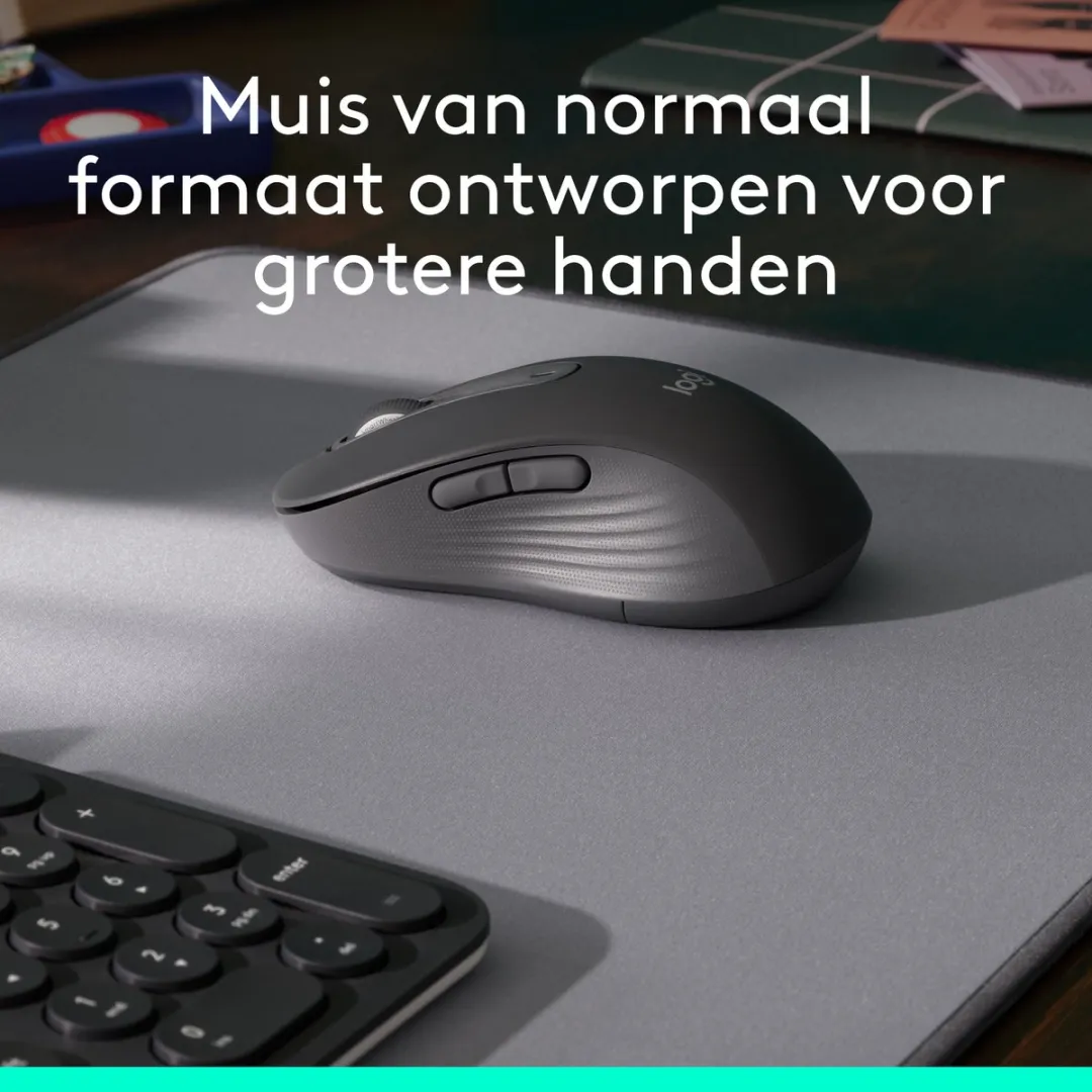 Logitech Signature M650 L Draadloze Muis - Graphite