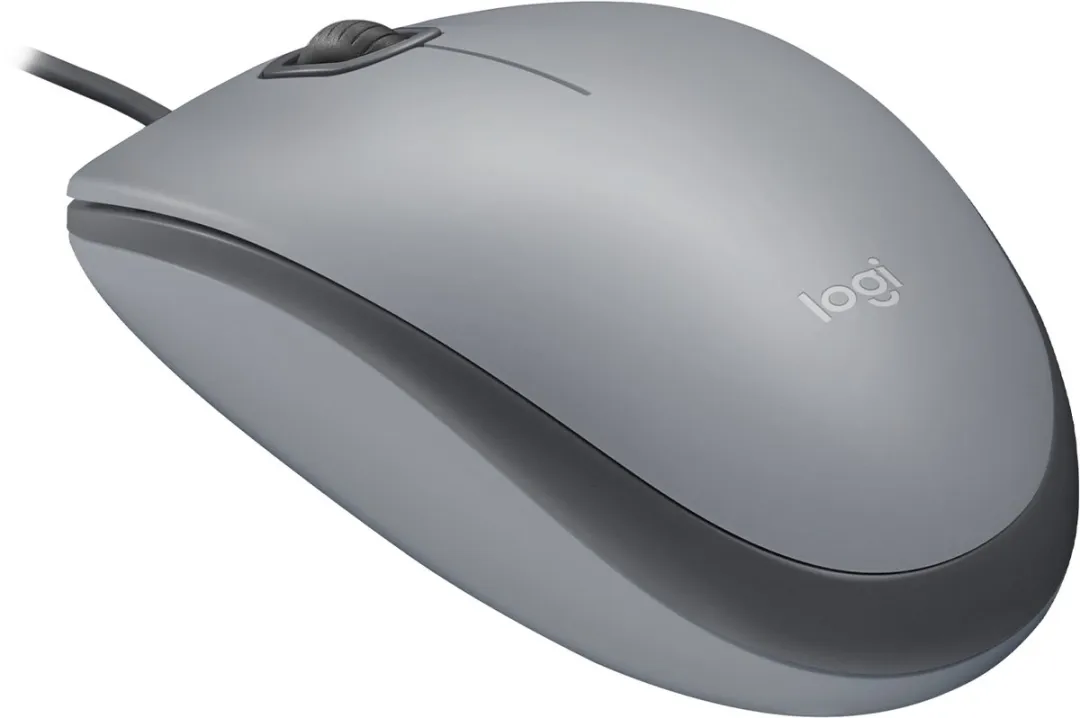 Logitech M110 Muis - 1000 DPI - Grijs