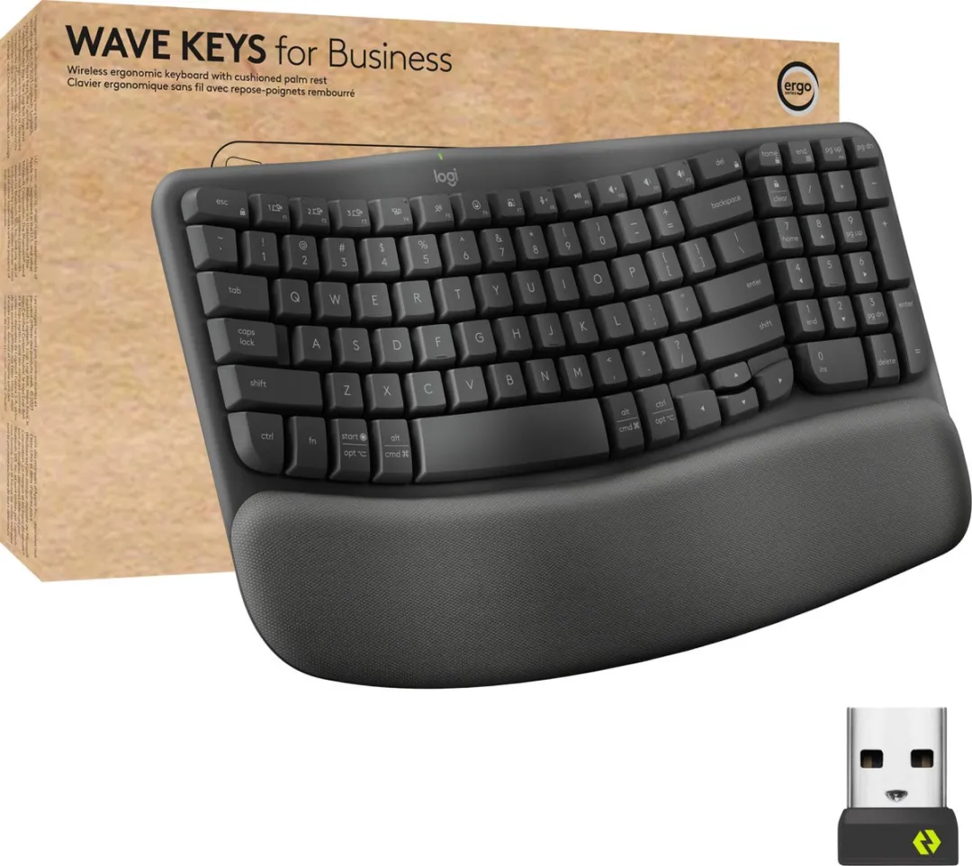 Logitech Wave Keys ERGO 920-012334 Toetsenbord