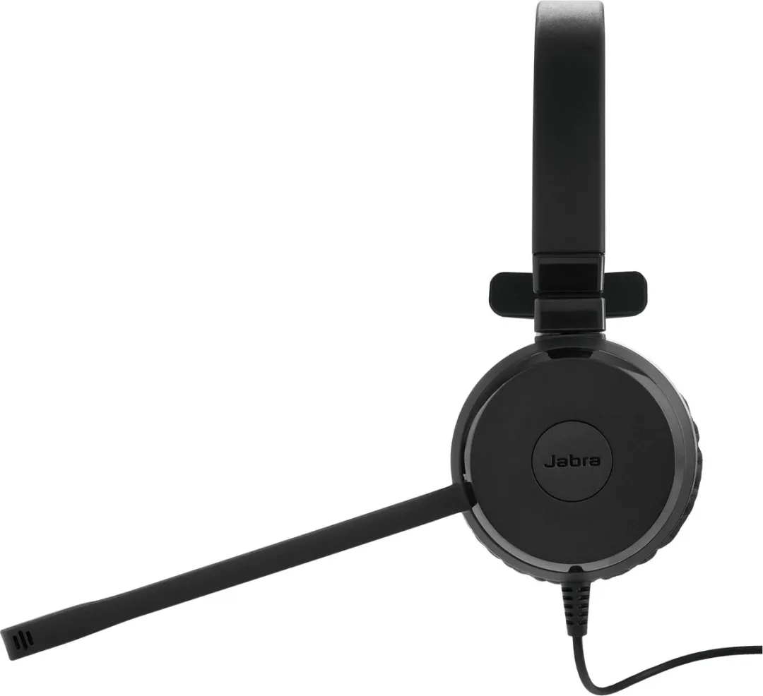 Jabra Evolve 20 SE Headset - USB Type-C/Type-A - Zwart