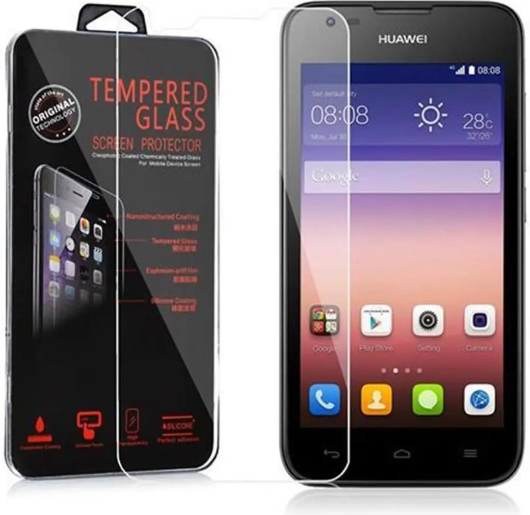 Cadorabo Screenprotector geschikt voor Huawei ASCEND Y550