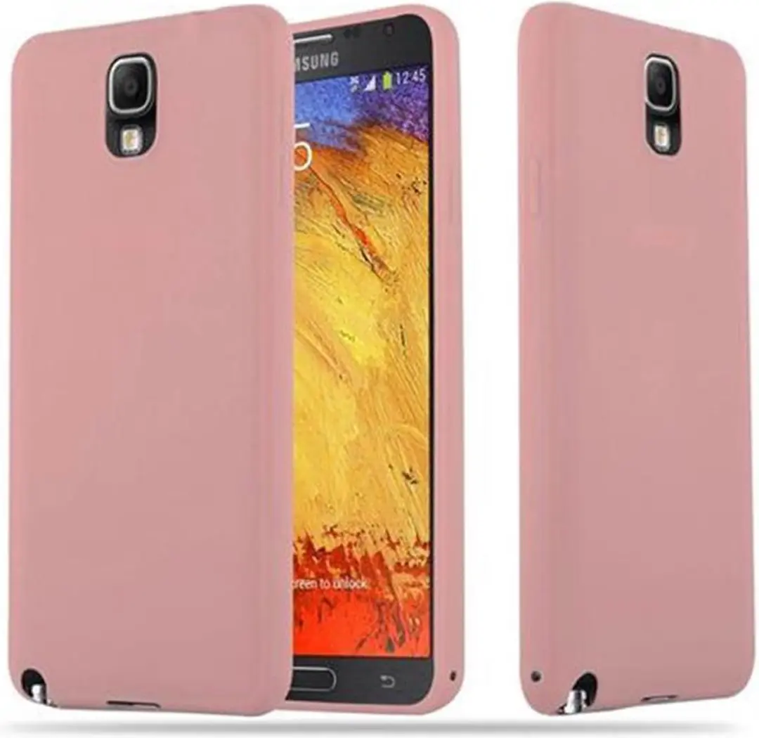 Cadorabo Hoesje geschikt voor Samsung Galaxy NOTE 3 in CANDY ROZE