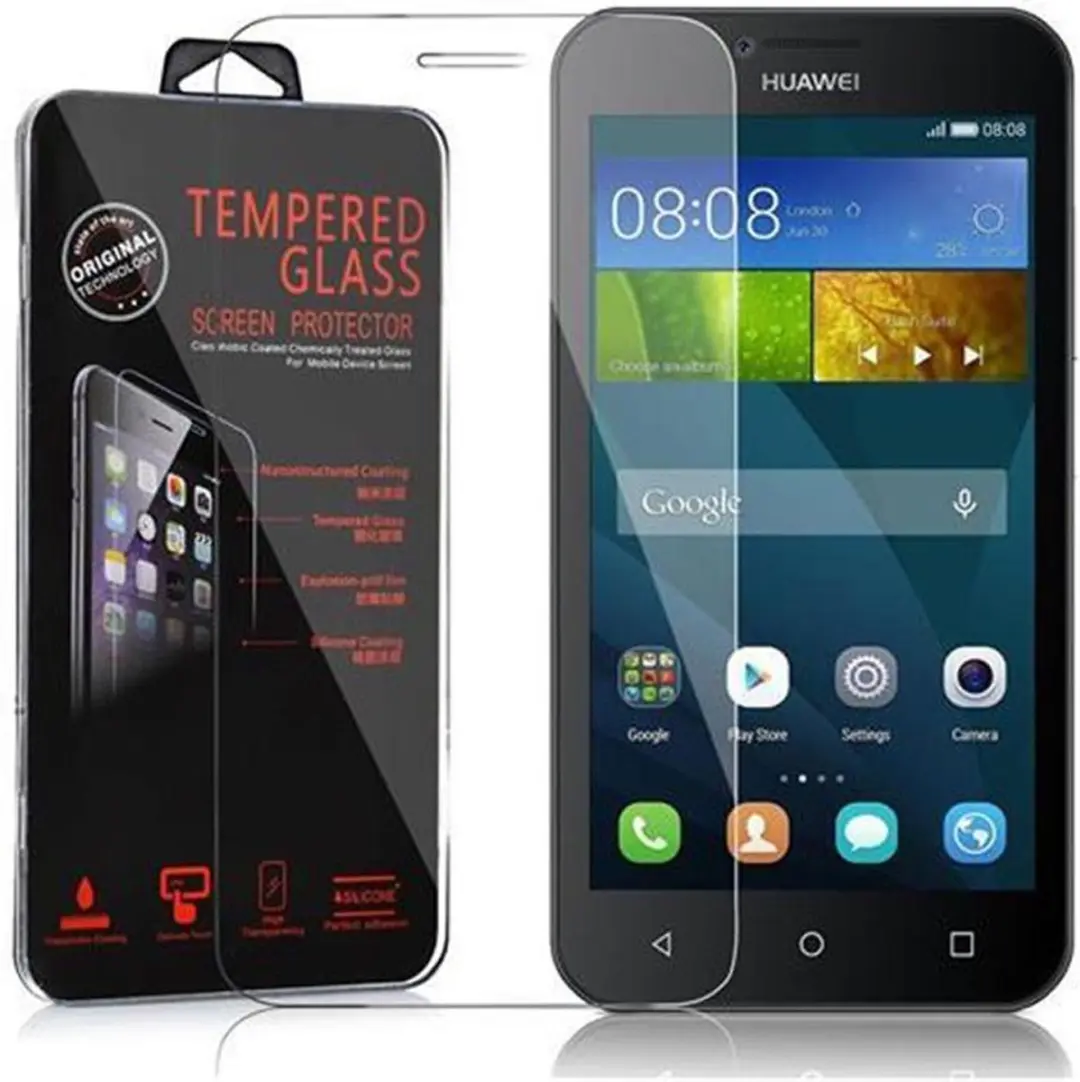 Cadorabo Screenprotector geschikt voor Huawei Y5 2015 / Y5C / Y540 / Y541 / Y520