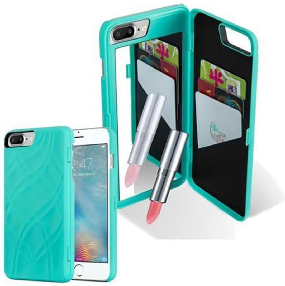 Cadorabo Hoesje geschikt voor Apple iPhone 7 PLUS / 7S PLUS / 8 PLUS in TURKOOIS