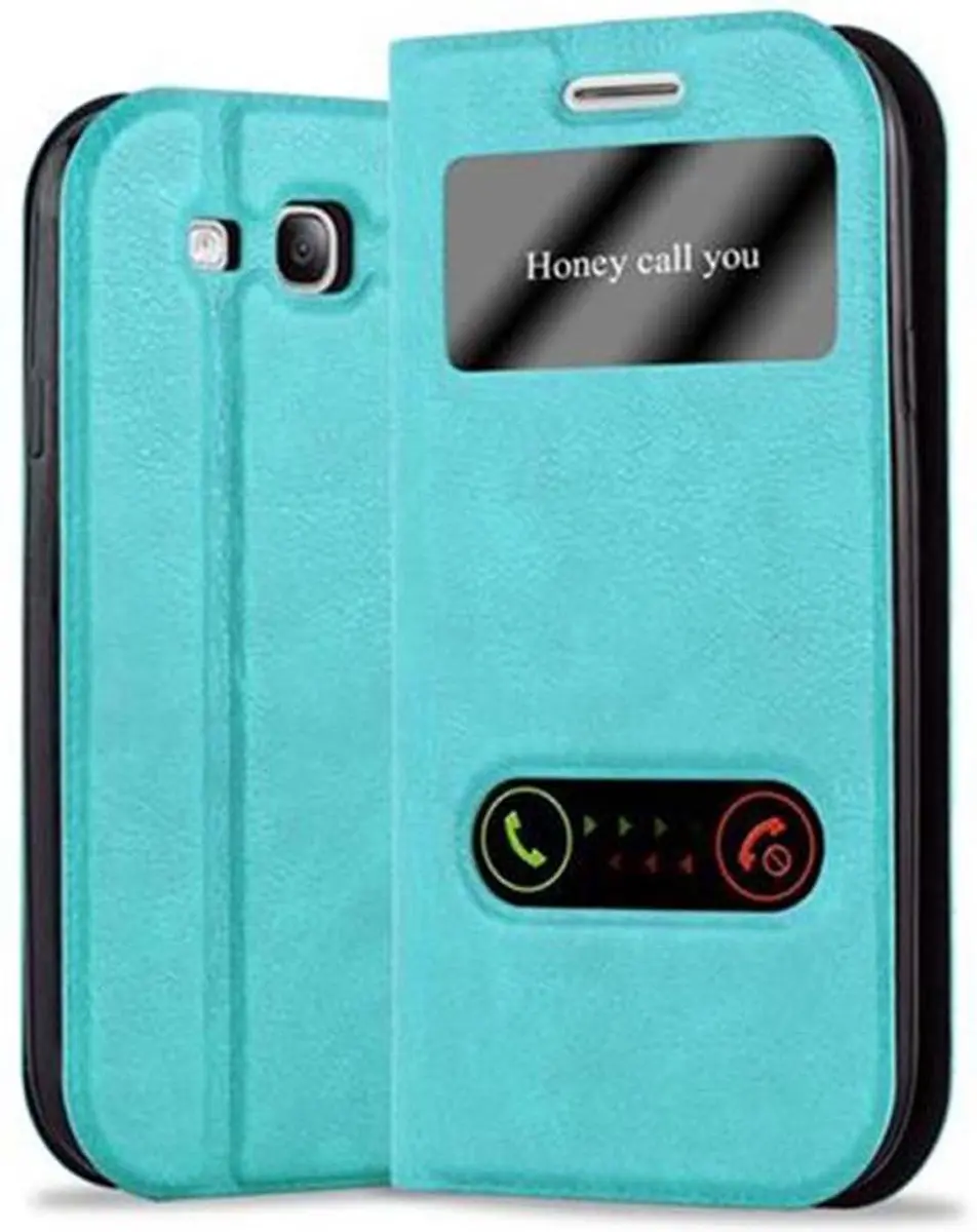 Cadorabo Hoesje geschikt voor Samsung Galaxy S3 / S3 NEO in MUNT TURKOOIS