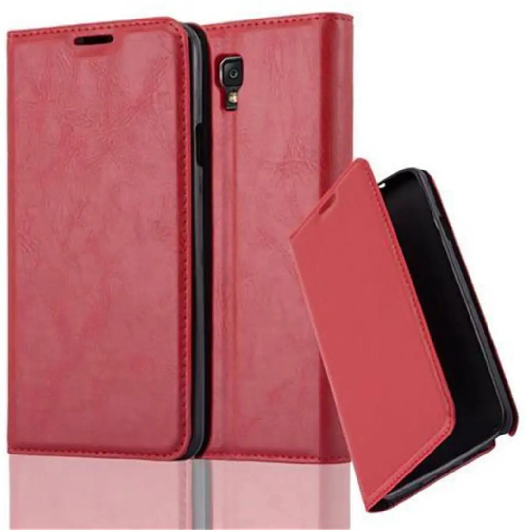 Cadorabo Hoesje geschikt voor Samsung Galaxy NOTE 3 NEO in APPEL ROOD