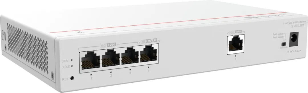 Huawei eKit S380 Netwerk Switch 1Gbps PoE - Grijs