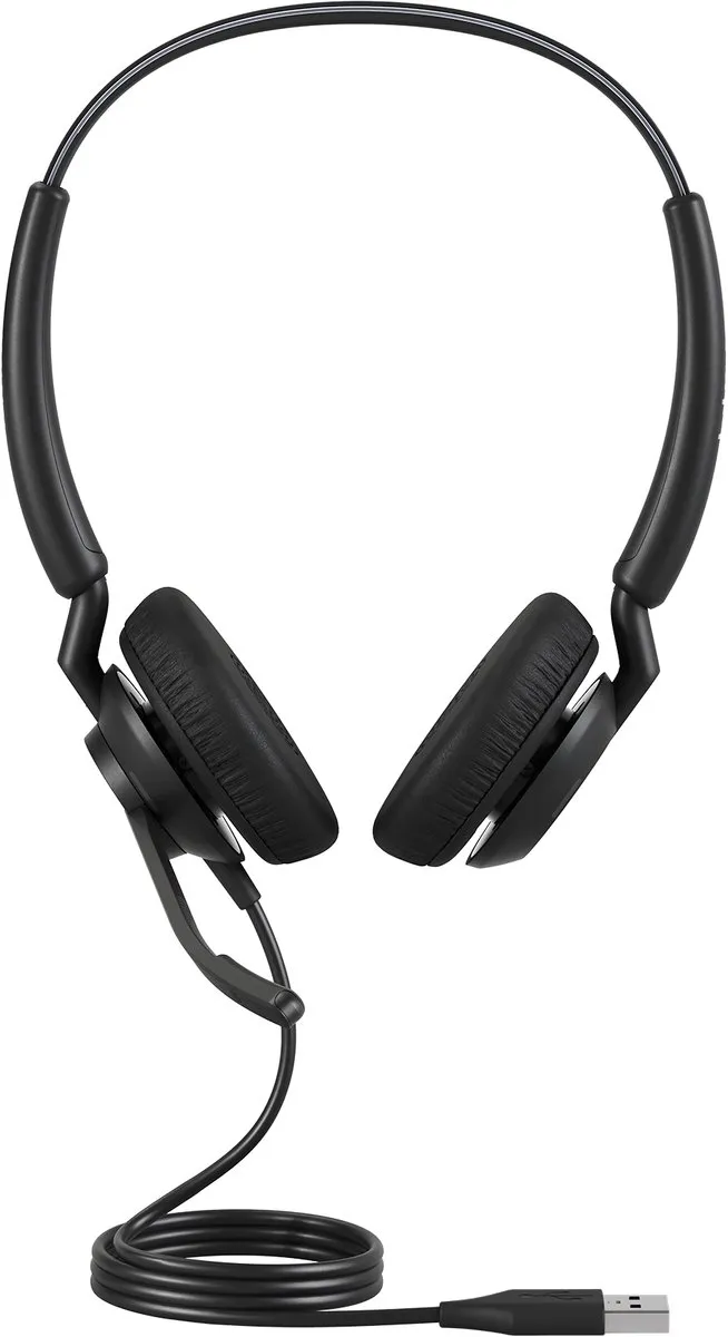 Jabra Engage 40 Headset - Bedraad - USB Type-C/Type-A - Zwart