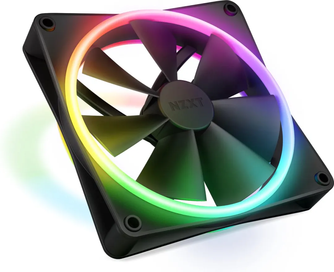NZXT F120 RGB Duo Ventilator 120mm - Zwart