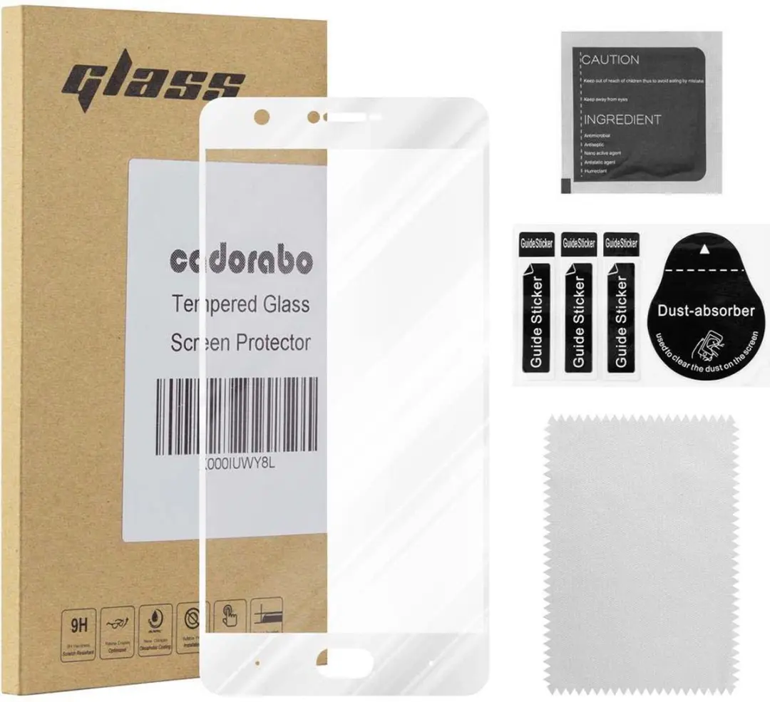 Cadorabo Screenprotector geschikt voor ZTE Nubia M2 Volledig scherm pantserfolie